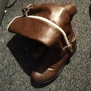 Brown boots